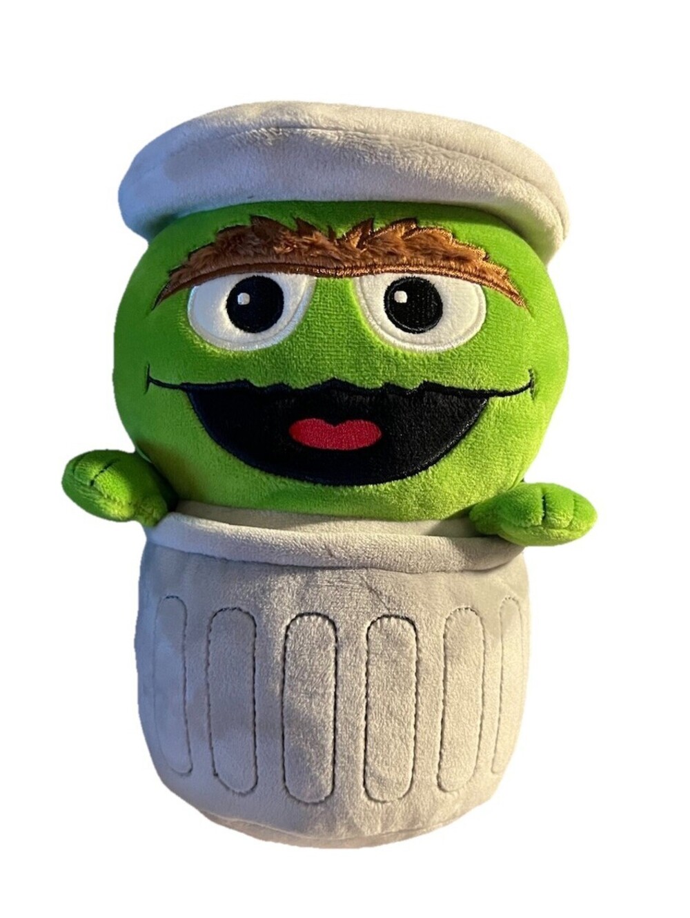 Sesame Street Oscar the Grouch 8” Super7 Super Duper Plush New